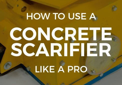 HOW TO USE A CONCRETE SCARIFIER LIKE A PRO - Diamond Tool Store