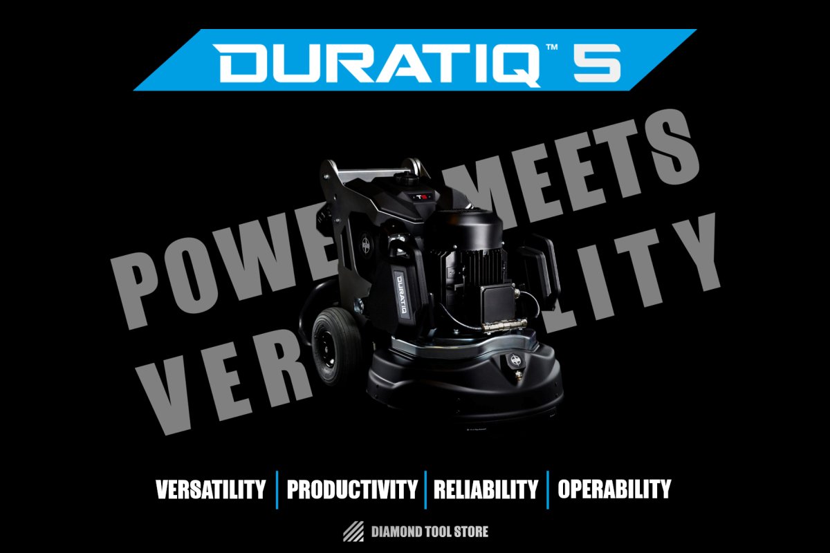 Power Meets Versatility HTC Duratiq 5 - Diamond Tool Store