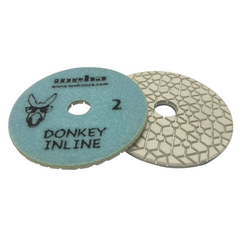 Weha Donkey 3 Step Inline Polishing Pads 13382 Weha 4" 2