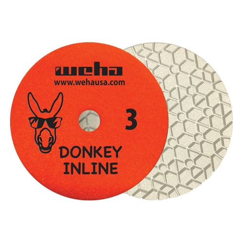 Weha Donkey 3 Step Inline Polishing Pads 13389 Weha 5" 3