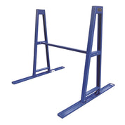 Weha Safety Blue Granite and Stone A Frame Storage Rack Double