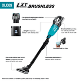 18V LXT® Lithium‑ion Compact Brushless Cordless 4‑Speed Vacuum, w/ Push Button (Tool Only) XLC09ZB