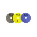 3 Step Flower Power Diamond Polishing Pads - Diamond Tool Store