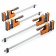 4pc Parallel Clamp Set - 18-inch + 24-inch Bora