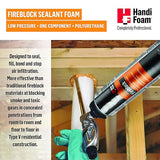 HANDIFOAM FIREBLOCK FOAM SEALANT - Case of 12 Handifoam