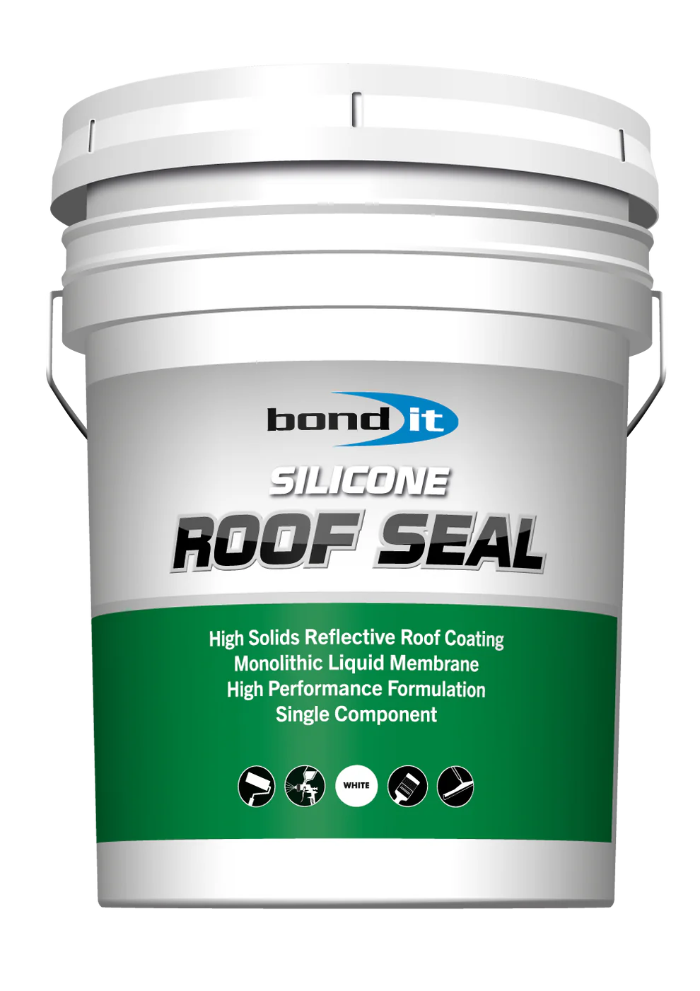 Silicone Roof Seal 100% Waterproof Silicone Roof Coating Bond It