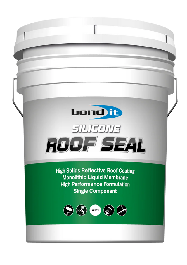 Silicone Roof Seal 100% Waterproof Silicone Roof Coating Bond It