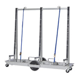 Groves Six Wheeled Fabrication Cart FC-82 Groves Inc. 82" x 28" x 73" (60") LH