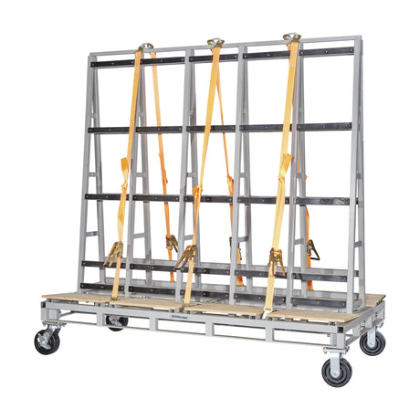 Groves Glass Carts GLC-4878 Groves Inc. 96” (78” Load Height) (98” w/ Casters)