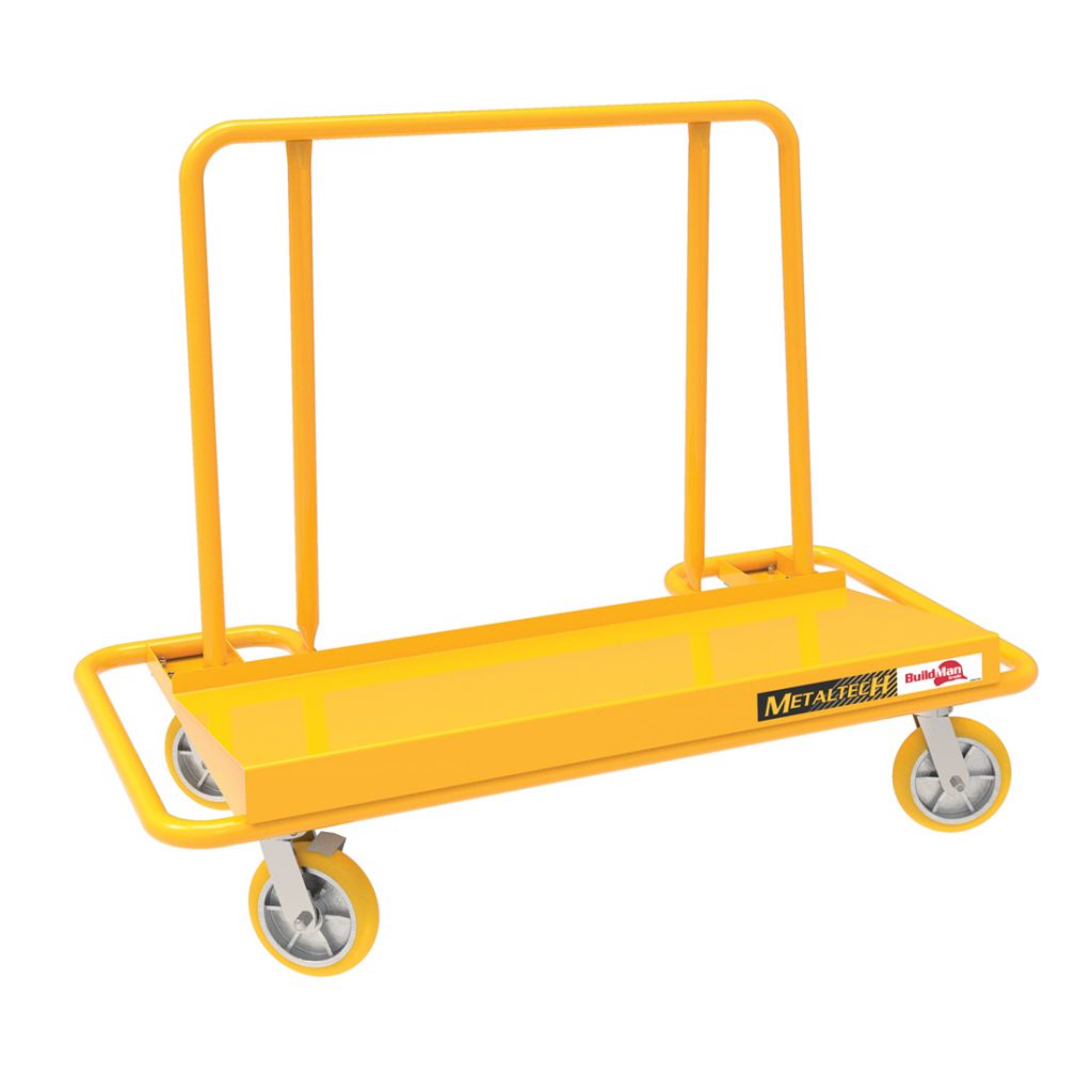 Wall Hauler Series 4000 - BuildMan® Pro Industrial Welded Drywall Cart – (XL) MetalTech