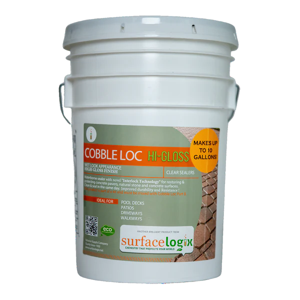 Cobble Loc Hi-Gloss 131HG-5G Surface Logix 5 Gallon (Makes 10 Gallons)