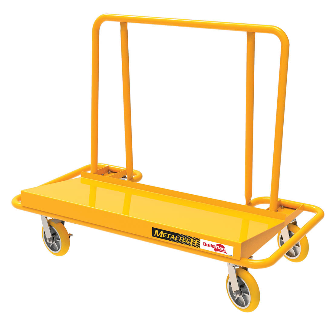 Wall Hauler Series 4000 - BuildMan® Pro Industrial Welded Drywall Cart – (XL) MetalTech