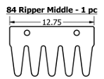 Skid Steer Ripper 170325 Blue Diamond Attachments Optional - Finish Rake 84”