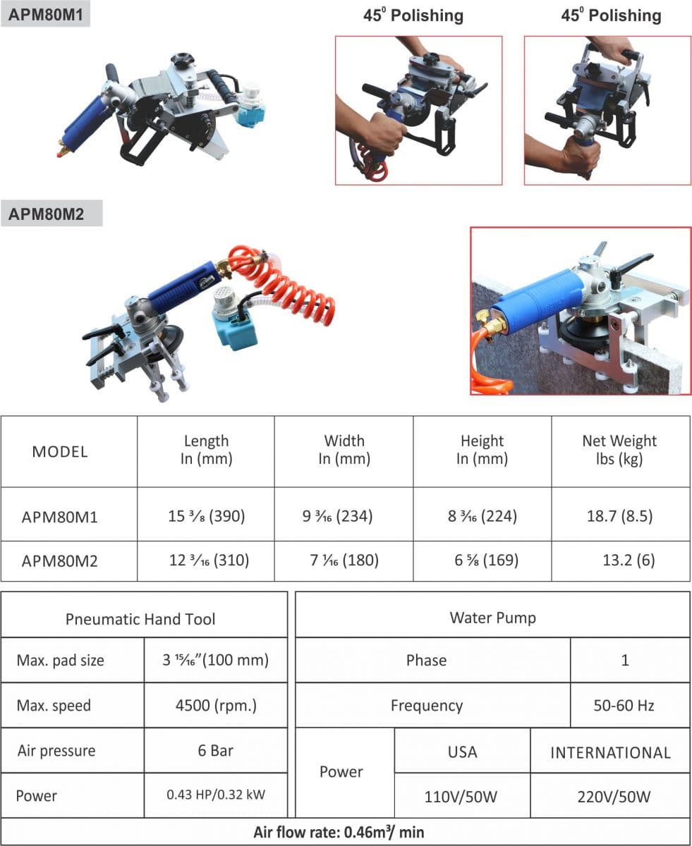 Abaco Air Polishing Machine M1 APM80M1_110V