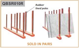 Abaco QLI Bundle Slab Rack w/ Rubber QBSR010R - B