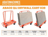 Abaco QLI Drywall Cart 039 AQDC039 - B