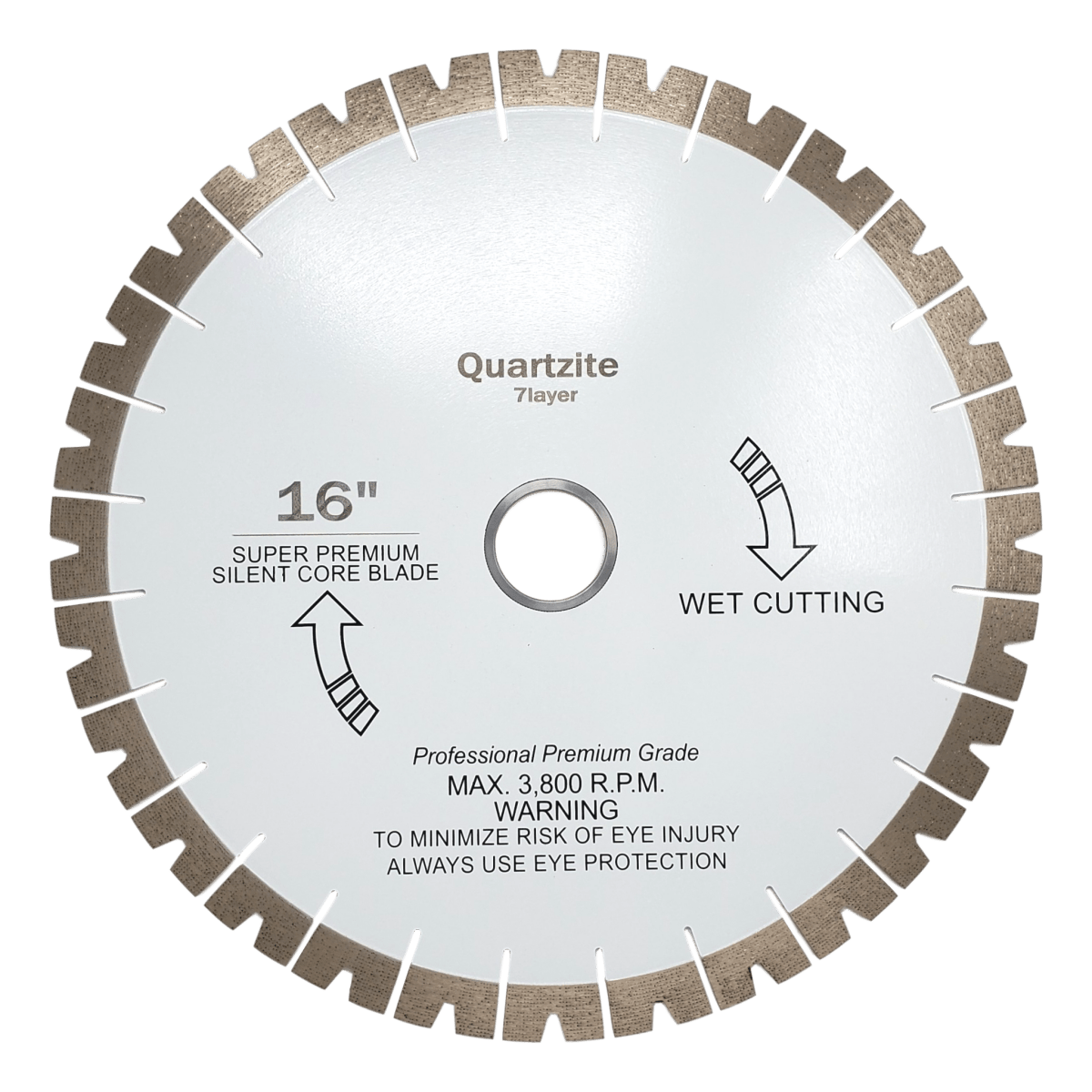 Array Pattern Diamond Blade for Quartzite - Diamond Tool Store