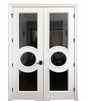 Art Deco Double Doors - Custom Iron Door Pros