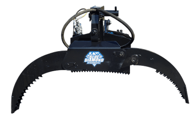 Blue Diamond Mini Log Grapple - Blue Diamond Attachments