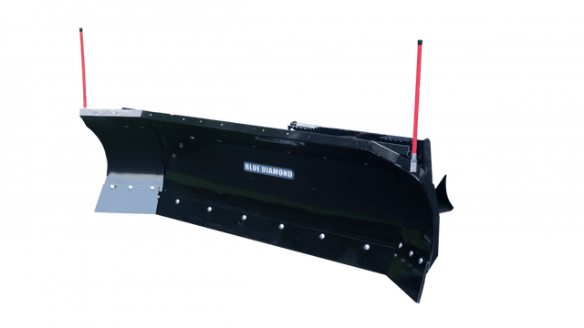 Blue Diamond® Skid Steer Autowing Snow Plow - Blue Diamond Attachments