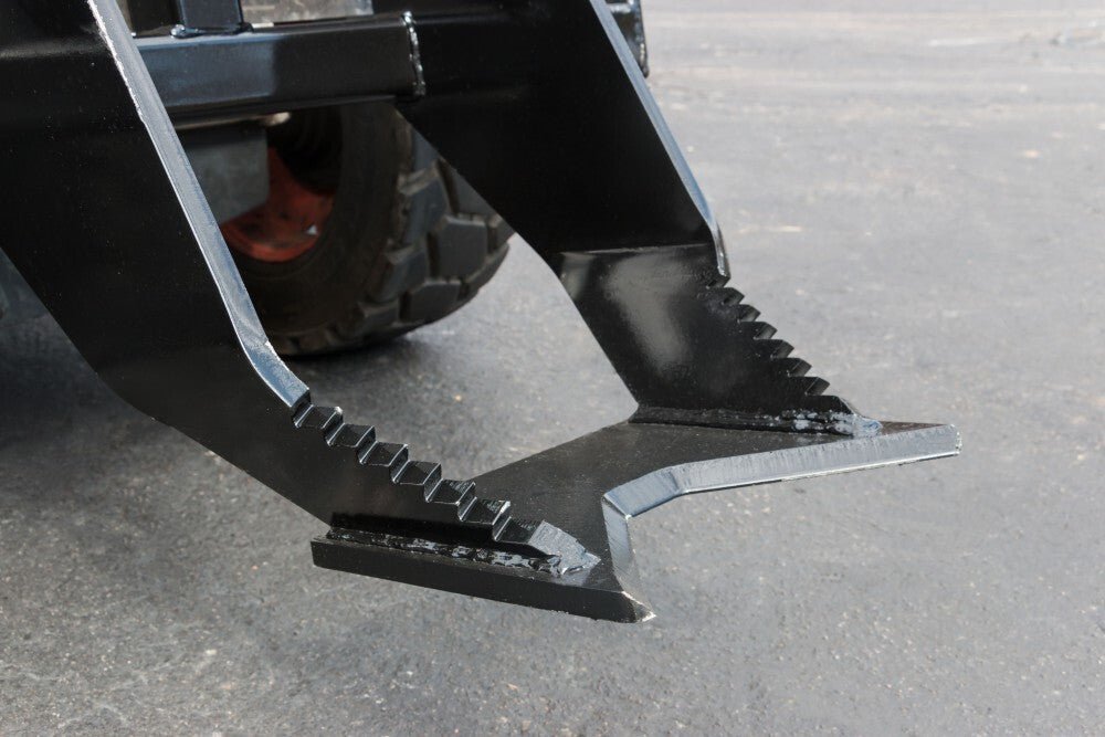 Blue Diamond® Skid Steer Tree Grubber Attachment - Blue Diamond Attachments