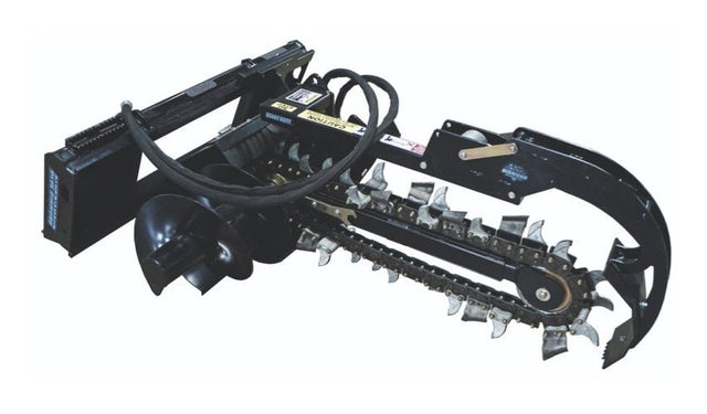 Blue Diamond® Skid Steer Trencher - Blue Diamond Attachments