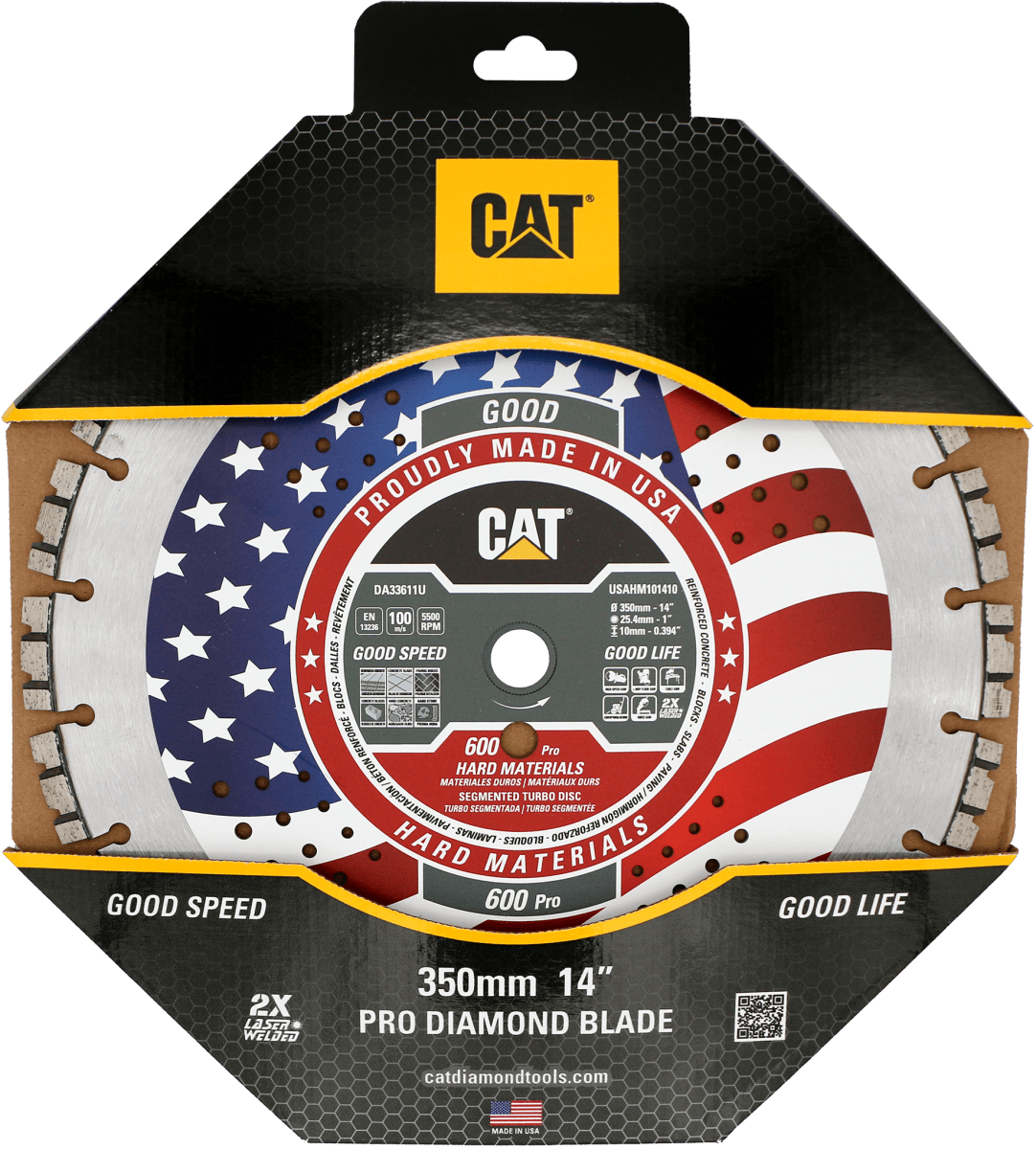 Cat 600 Pro Turbo Segmented Diamond Blade - Cat Diamond Tools