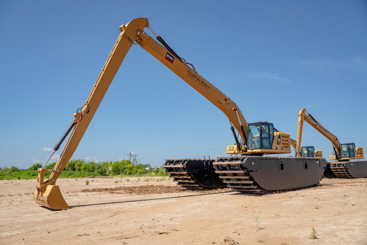 Caterpillar 2019 Long Reach Pontoon Excavator - 3505 Hours - EIK Solutions