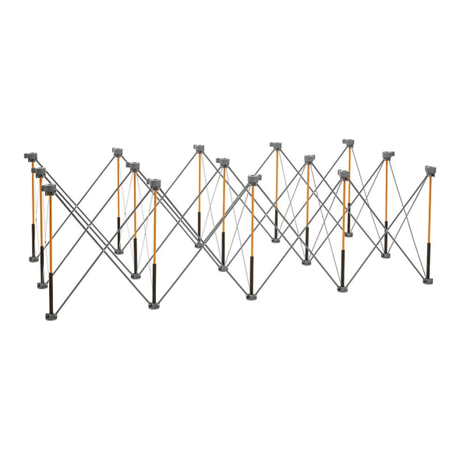 Centipede 4ft x 8ft x 30in Unit, 4 X-Cups, 4 Clamps, C/S Bag - Bora