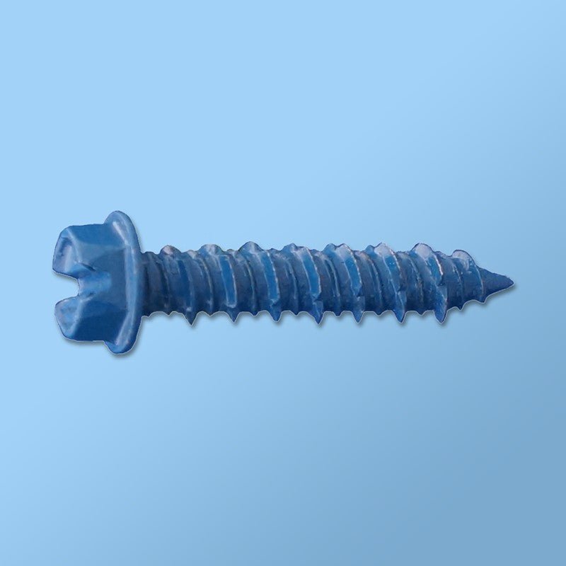 DAGGER - CON CONCRETE SCREWS - HEX WASHER HEAD (BLUE DAGGER - GUARD COATING) - 5/16" Hex - Daggerz