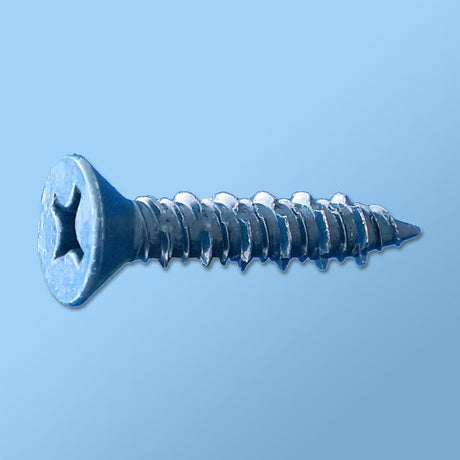 DAGGER - CON CONCRETE SCREWS - PHILLIPS FLAT (BLUE DAGGER - GUARD COATING) - #2 Phillips - Daggerz