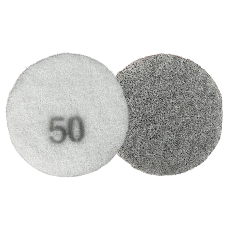 Dia Plus Pink Diamond Polishing Pad for Restoring Marble, Limestone, Sandstone, Travertine, Terrazzo, and Concrete - Dia Plus