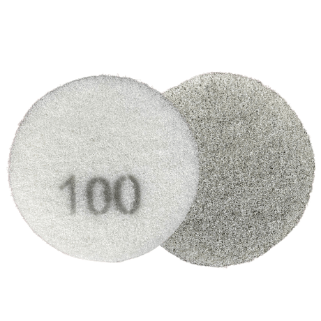 Dia Plus Pink Diamond Polishing Pad for Restoring Marble, Limestone, Sandstone, Travertine, Terrazzo, and Concrete - Dia Plus