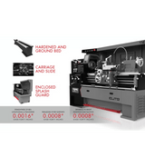 E - 1340VS With ACU - RITE 303 CSS DRO With Taper Attachment and Collet Closer - Jet