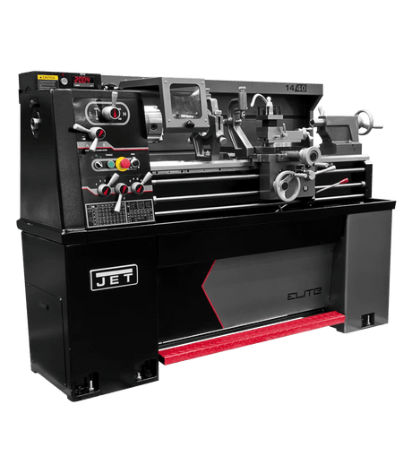 E - 1340VS With ACU - RITE 303 CSS DRO With Taper Attachment and Collet Closer - Jet