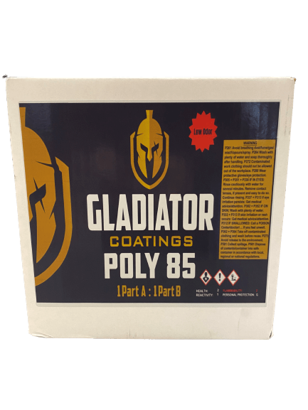 Gladiatory Poly 85 - Polyaspartic Floor Coating 2640 - 5732