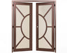 Kronos Double Door Entry Door - Custom Iron Door Pros