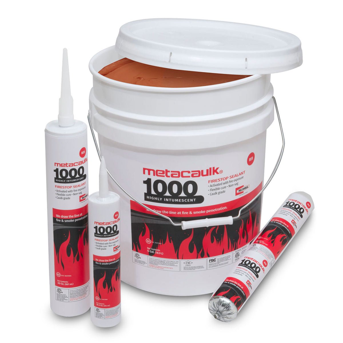 Metacaulk 1000 Intumescent Firestop Sealant - Metacaulk