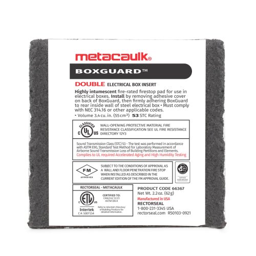 Metacaulk Box Guard - 50 Count - Metacaulk