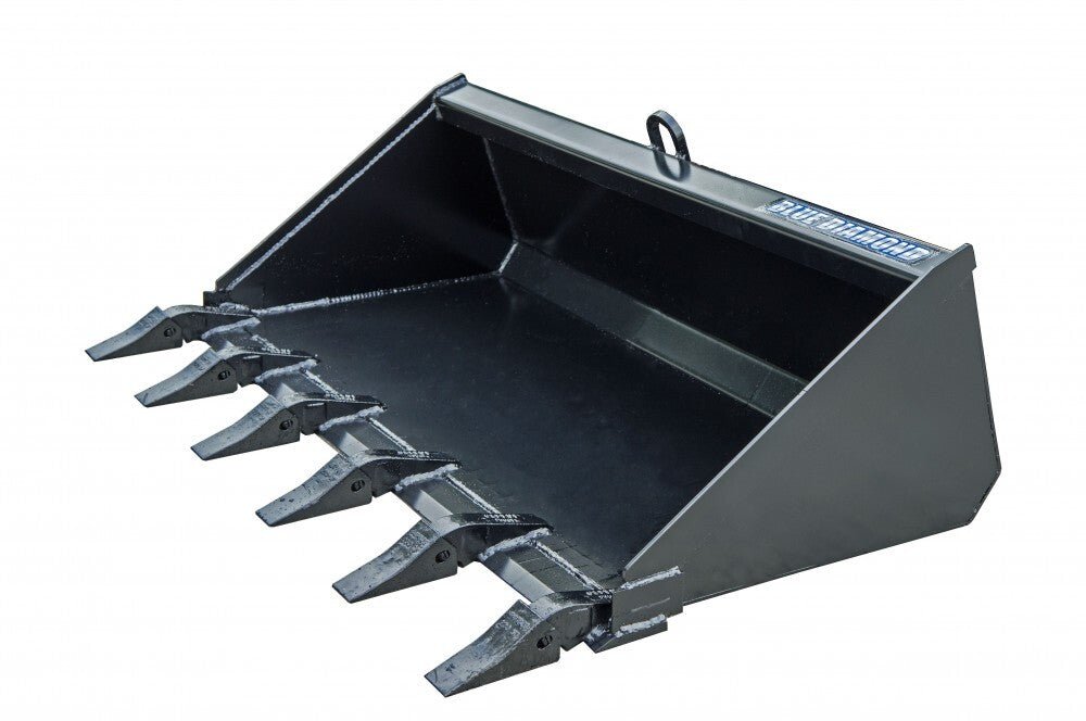 Mini Skid Steer Bucket - Blue Diamond Attachments