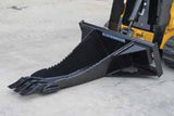 Mini Skid Steer Stump Bucket - Blue Diamond Attachments