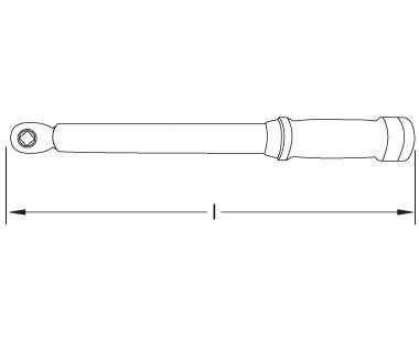 Non Sparking Torque Wrench - 1/2" Drive - CS Unitec