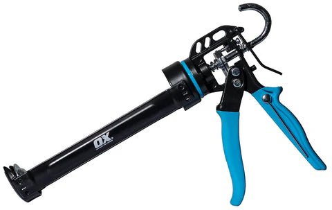 OX Pro 10-Ounce Heavy-Duty Caulk Gun | 12:1 Thrust Ratio - Ox Tools