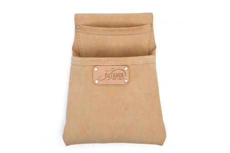 OX Tradesman Suede 2 Pocket Fastener Bag - Ox Tools