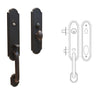 Paris Handle Set - Custom Iron Door Pros