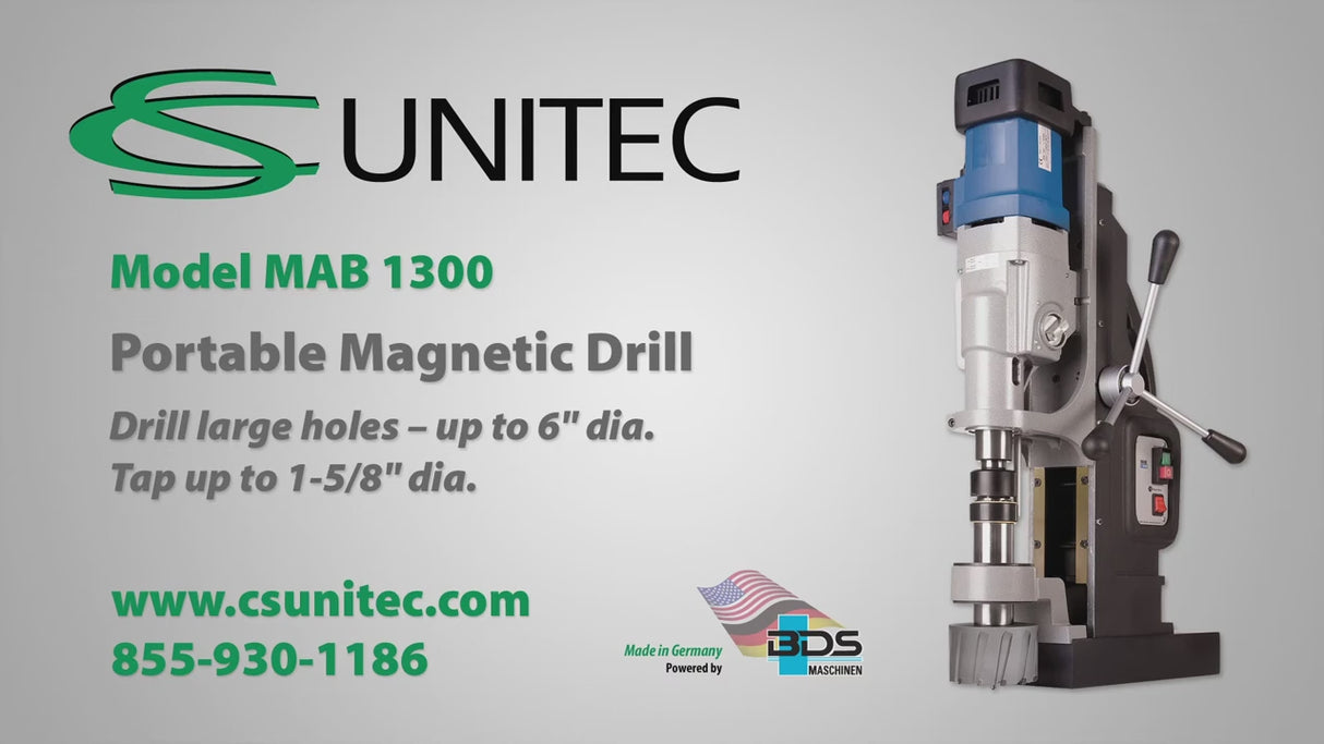 MAB 1300 Portable Magnetic Drill