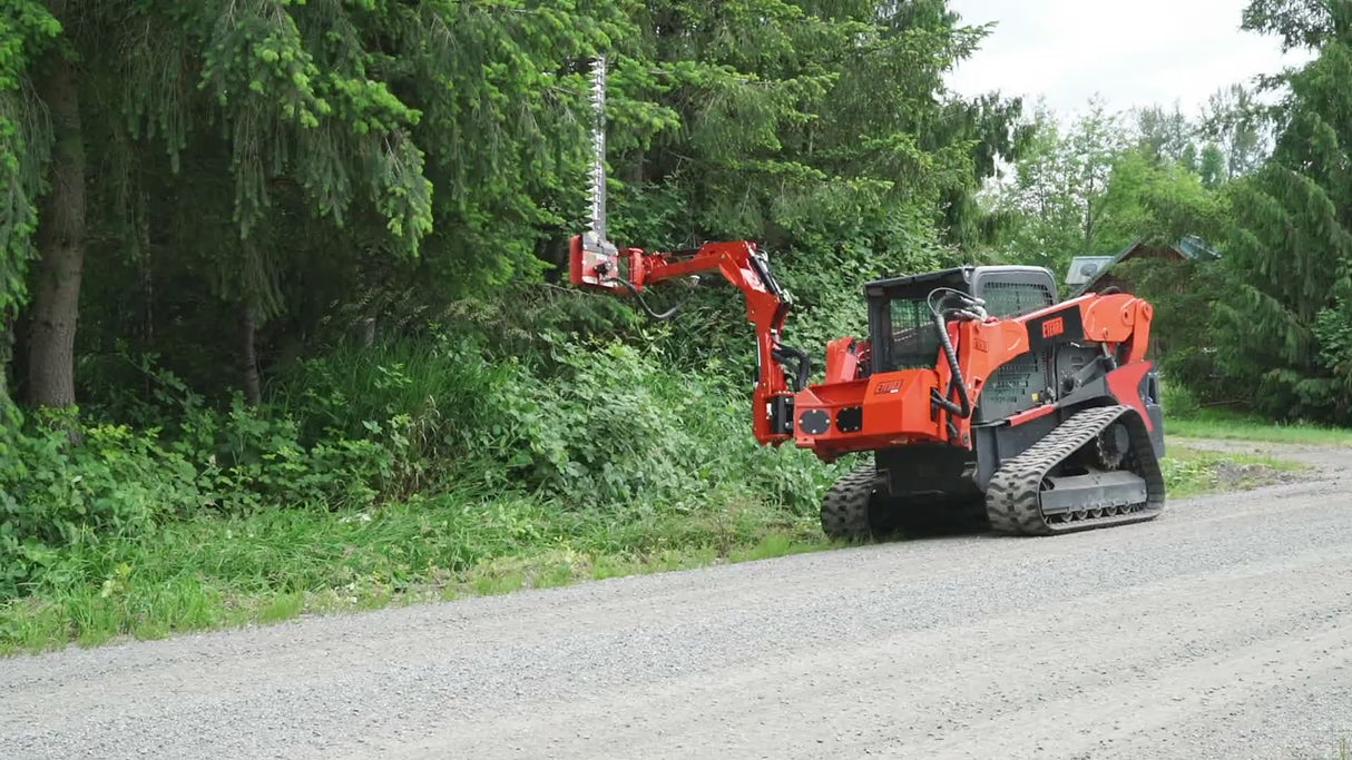 Raptor Skid Steer Boom Arm Mower Attachment