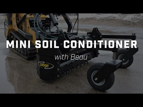 Mini Soil Conditioner For Compact Utility Loaders Digga