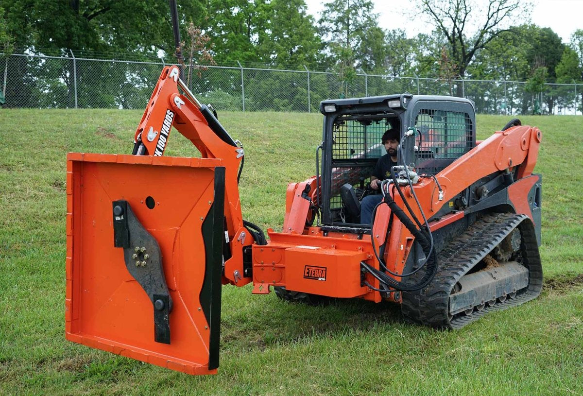 Raptor Skid Steer Boom Arm Mower Attachment - Eterra