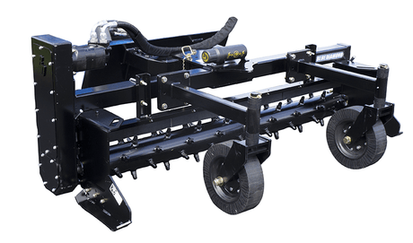 Skid Steer Power Rakes - Blue Diamond Attachments